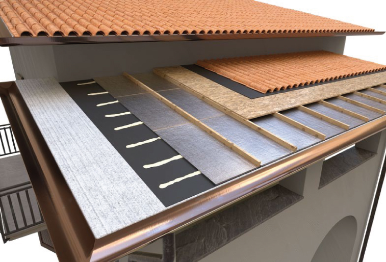 TETTO VENTILATO SUPERISOLATO IN MENO DI 10 CM DI SPESSORE